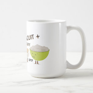 Keks-u. Soßen-beste Freund-für immer lustige Tas Tasse