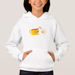 Keks und Kaffee Bester Freund Hoodie