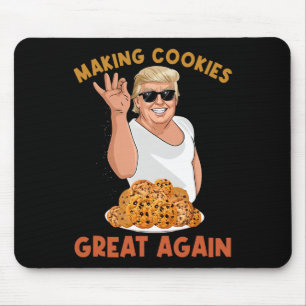 Keks wieder großartig machen Witziger Trump macht  Mousepad