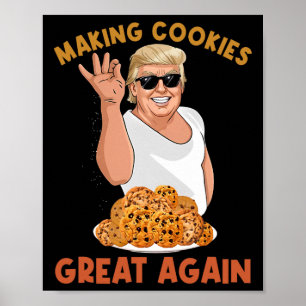 Keks wieder großartig machen Witziger Trump macht Poster
