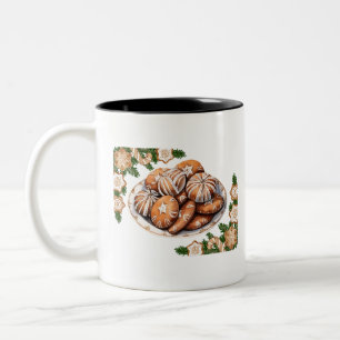 Keksback-Tasse Zweifarbige Tasse