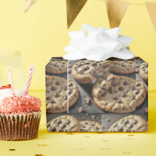 Kekse aus Schokolade Geschenkpapier