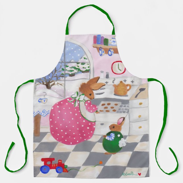 Kekse Backen Schürze (Vorderseite)