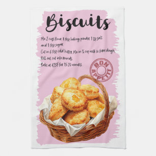 Kekse Backrezeptur Geschirrtuch