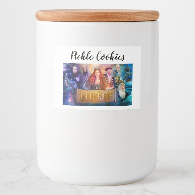 Kekse Jar Lebensmitteletikett (Vorderseite)