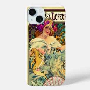 Kekse Lefevre-Utile von Alphonse Mucha (1896) Case-Mate iPhone Hülle
