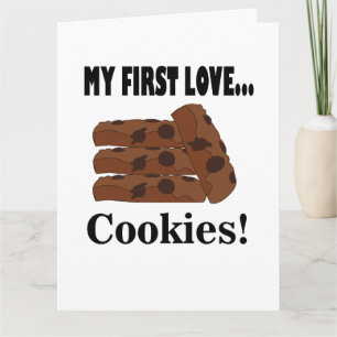 Kekse Mein erstes Liebeskekse Biscuit  Karte