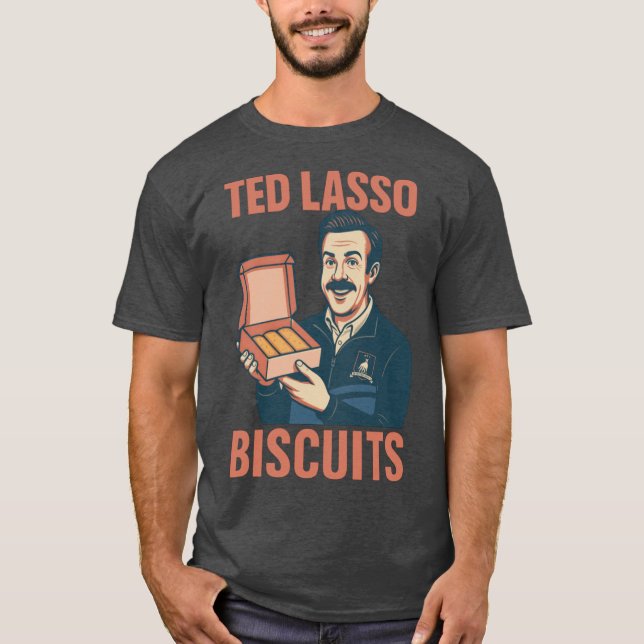 Kekse mit dem Inspirierten Entwurf des Boss Ted La T-Shirt (Vorderseite)