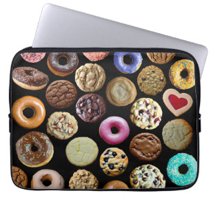 Kekse und Donuts Laptopschutzhülle