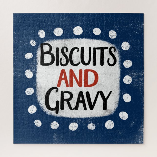 Kekse und Puzzle Gravy (Vertikal)