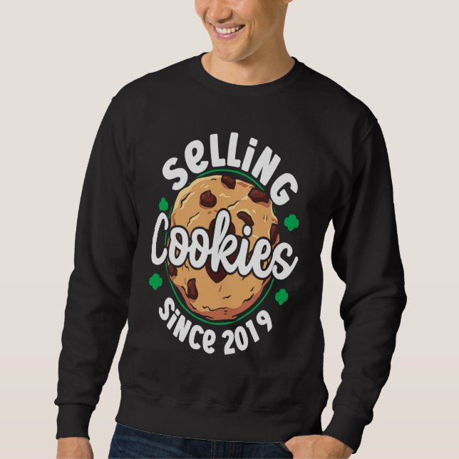 Kekse verkaufen seit 2019 sweatshirt (Vorderseite)