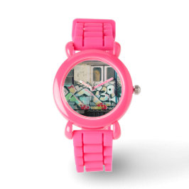 Kel139 Wildstyle Glam Vintag Graffiti Armbanduhr