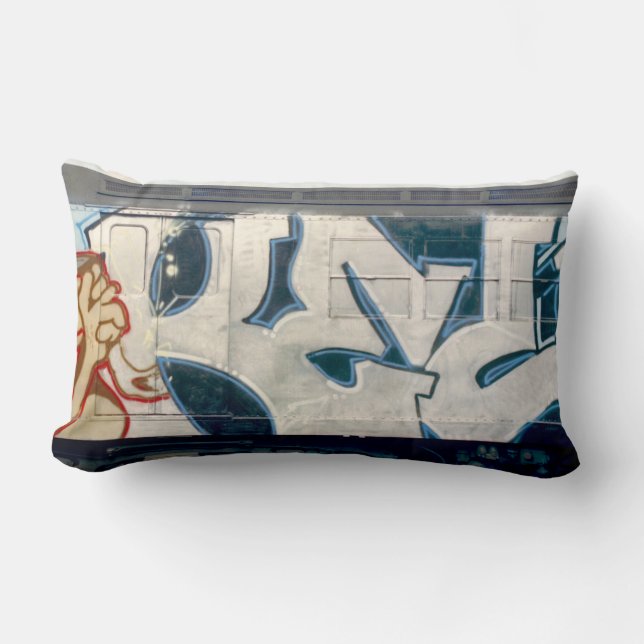 Kel1st Classic Graffiti Lumbar Pillow Lendenkissen (Vorderseite)