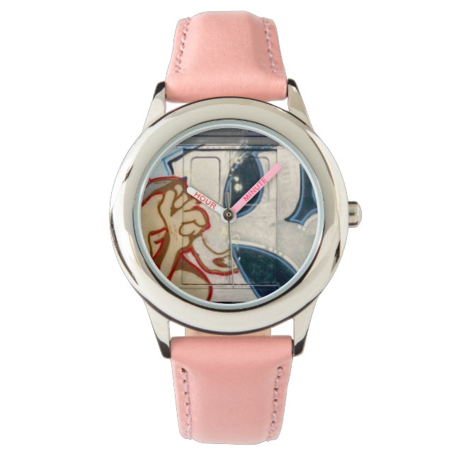 Kel1st Classic Graffiti Vintag Armbanduhr (Vorderseite)