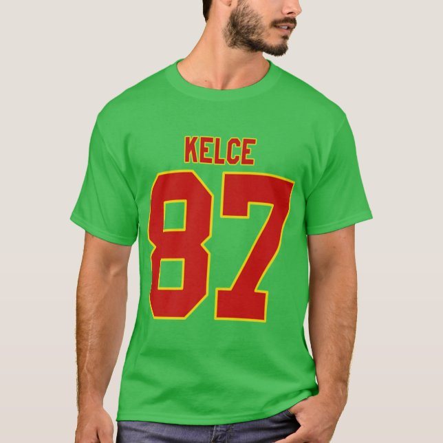 Kelce 87 Shirt Kansas City Premium T shirt (Vorderseite)