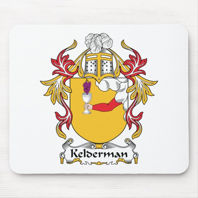 Kelderman Familienwappen Mousepad (Vorne)