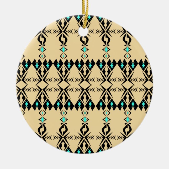 Kele ~ Sparrow Keramik Ornament (Vorne)
