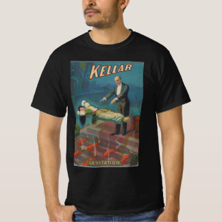 Kellar, das Magician Levitation Magic Poster T-Shirt