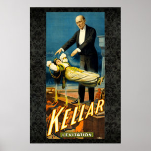 Kellar das Plakat der Magier-Neuauflage-Vintage 6