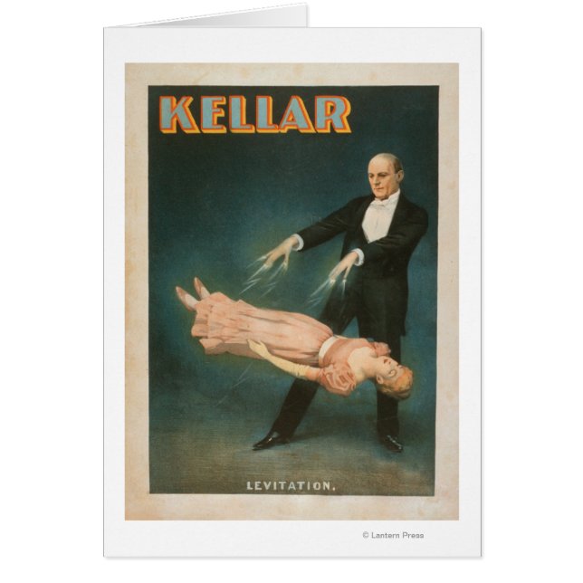 Kellar Levitation Magic Poster #1 (Vorne)