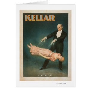 Kellar Levitation Zauberposter #1