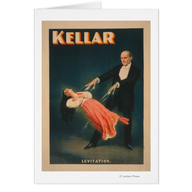 Kellar Levitation Zauberposter #2 (Vorne)