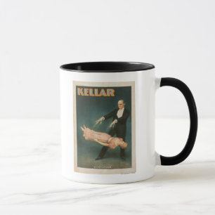 Kellar Levitations-magisches Plakat #1 Tasse