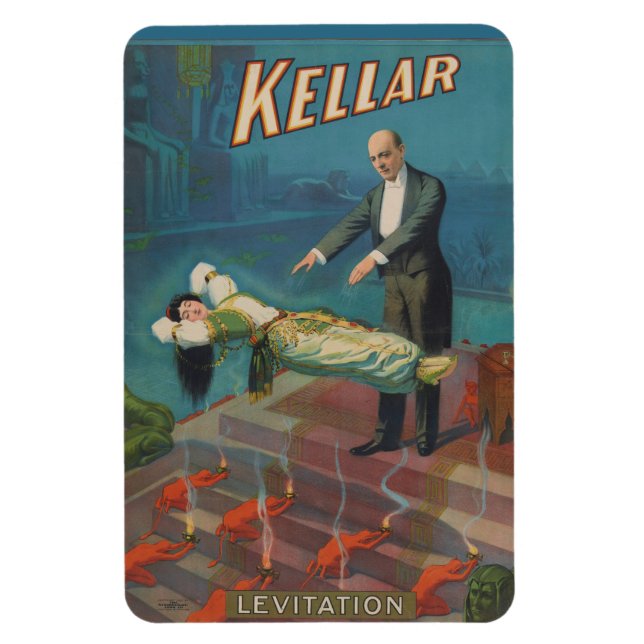 Kellar, Magician Levitation Magnet (Vertikal)