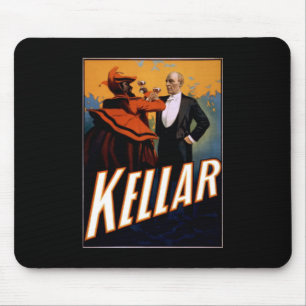 Kellar röstet den Teufel Mousepad