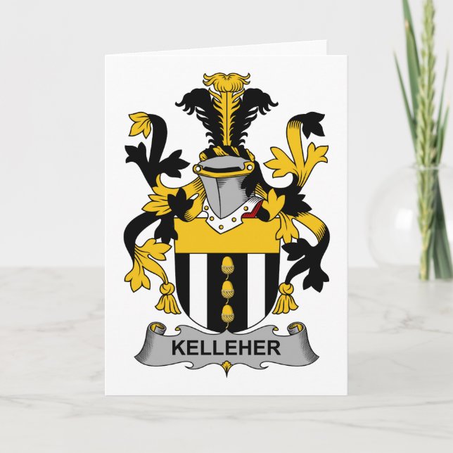 Kelleher Familienwappen (Vorderseite)