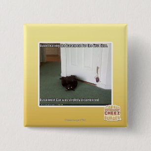 Keller-Katze, etwas verwirrt Button