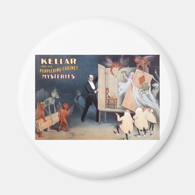 Keller und seine verblüffenden Kabinettsmysterien Magnet (Vorne)