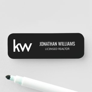 Keller Williams Namensschild
