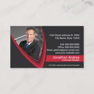 Keller Williams Realty Business Card Visitenkarte