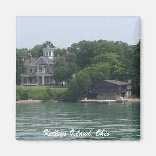 Kelleys Insel-Foto-Magnet Magnet