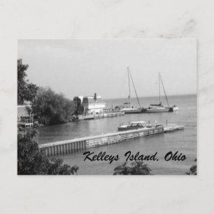 Kelleys Island Boote Postkarte