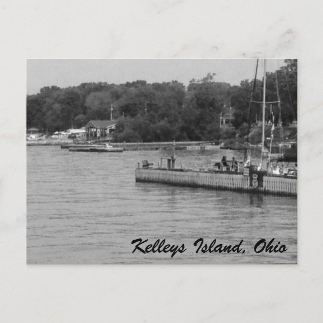 Kelleys Island Lake Erie Foto Postkarte (Vorderseite)