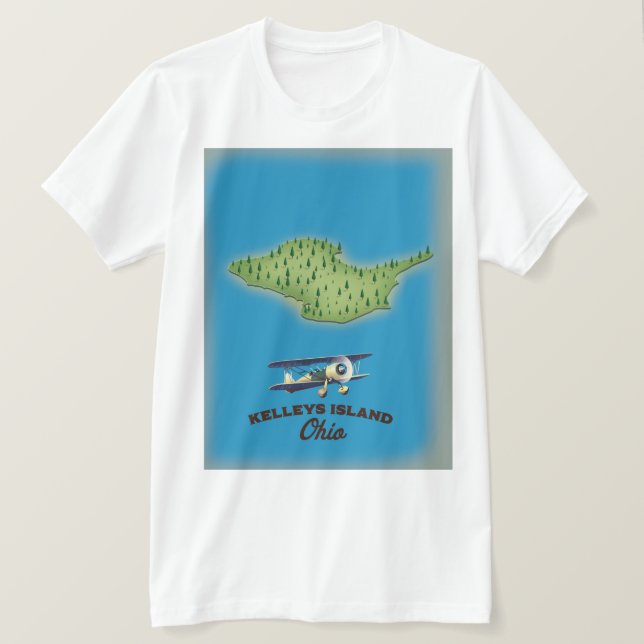 Kelleys Island Ohio T-Shirt (Design vorne)