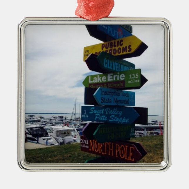 "Kelley's Island" Ohio Weihnachtsschmuck (Vorne)