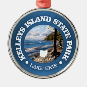 Kelleys Island SP Ornament Aus Metall