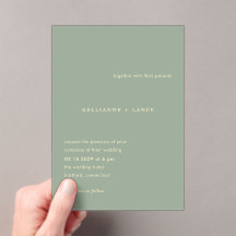 Kellianne Sage Green Modern Wedding