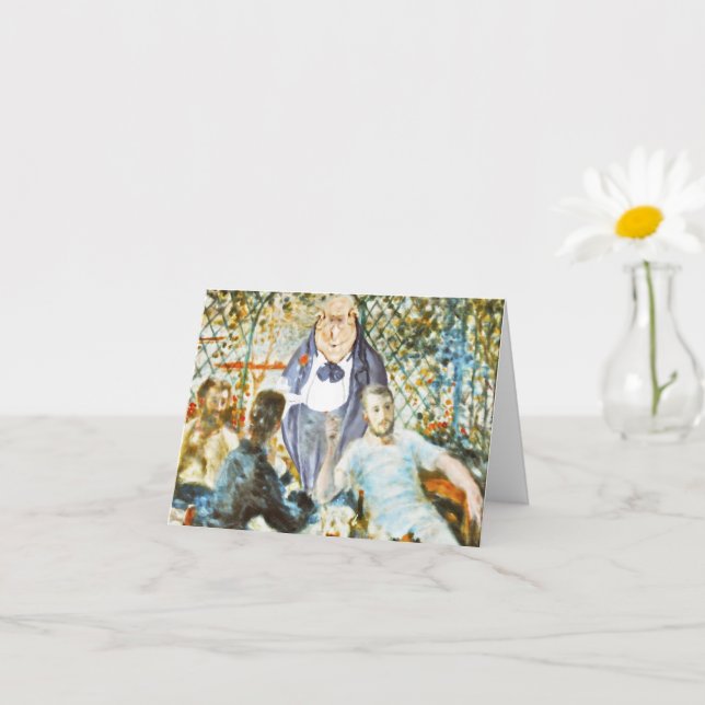 Kellner im Party (Renoir) Karte (Kleines Gewächs)