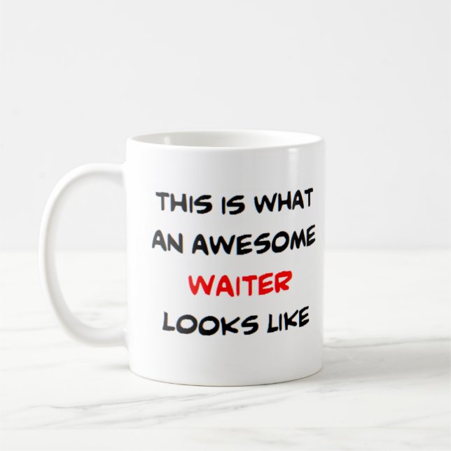 Kellner, phantastisch kaffeetasse (Links)