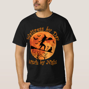 Kellnerin an der Hexe der Nacht T-Shirt