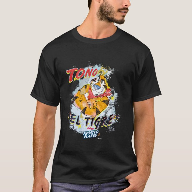 Kellogg's Frosties Mattiert Flakes T-Shirt (Vorderseite)