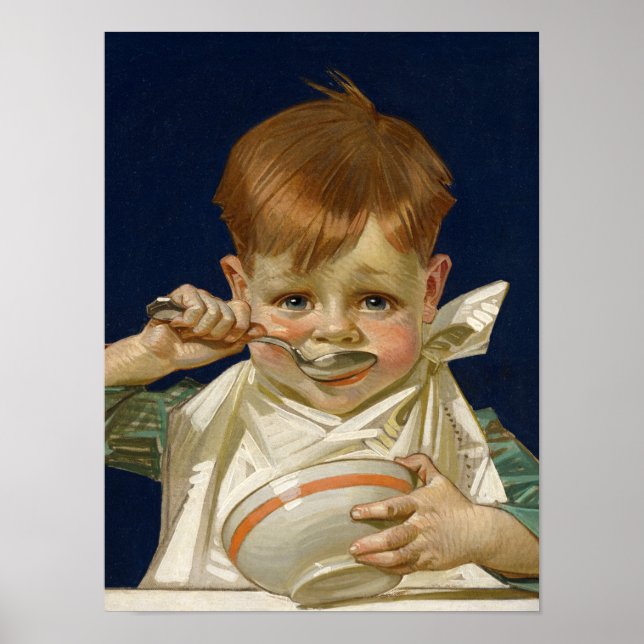 Kellogg's Kids, 1920 von J. C. Leyendecker Poster (Vorne)