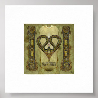 Kells Heartflamme Poster