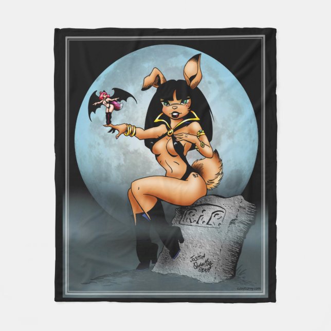 KELLY als vampi Fleecedecke (Vorderseite)