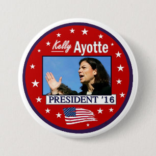 Kelly Ayotte für Präsidenten 2016 Button