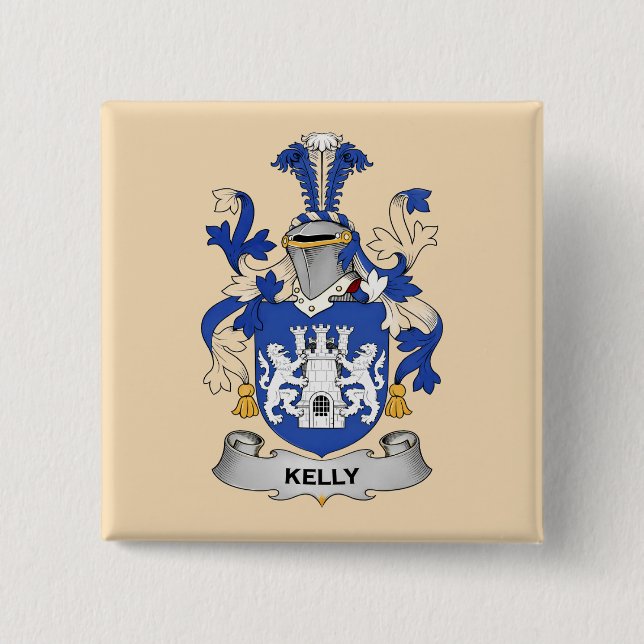 Kelly Coat of Arms Button (Vorderseite)
